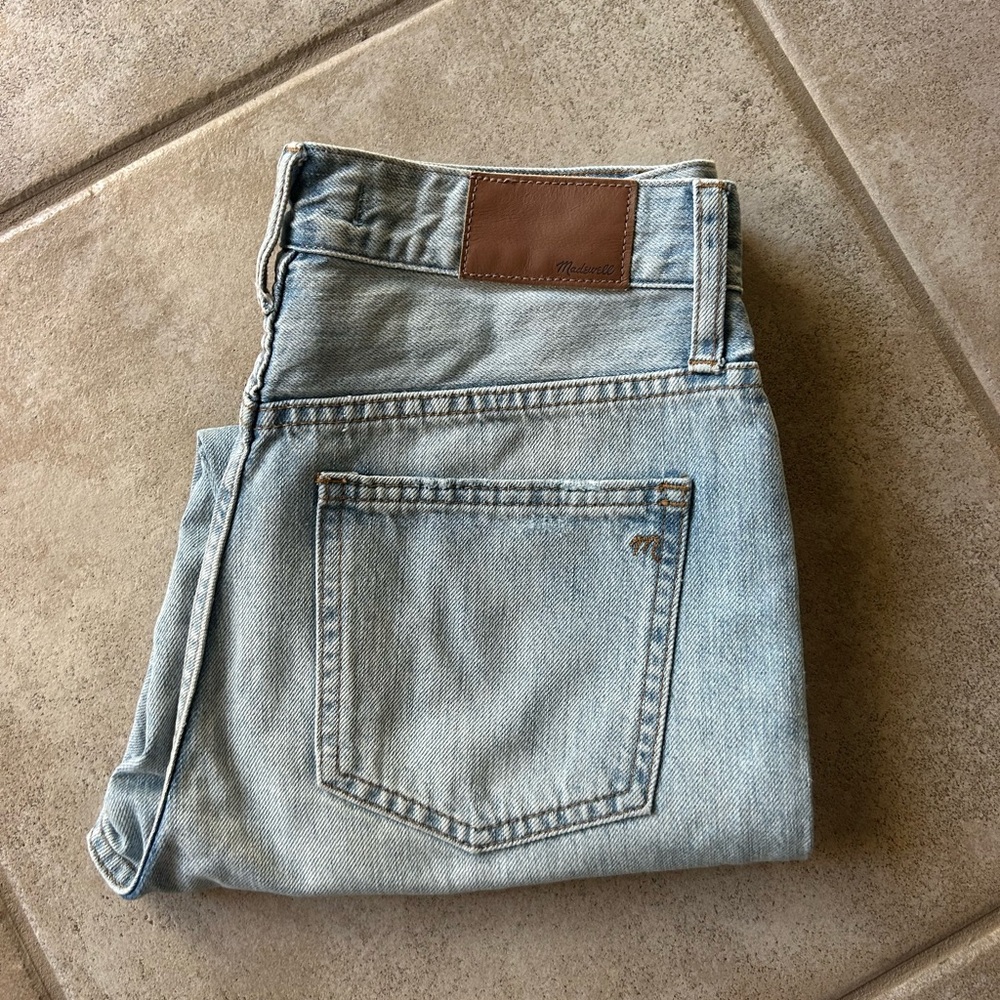 Madewell Light Blue Straight Leg Jeans